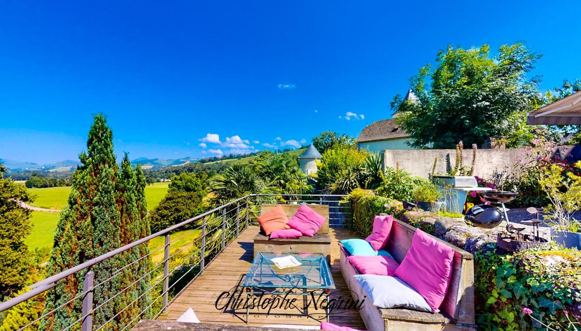 Maison de vacances Pays basque et Béarn - Capacité 14 personnes - Week-end, tourisme, séminaires, stages, réunions Lanne-en-Baretous Exterior foto